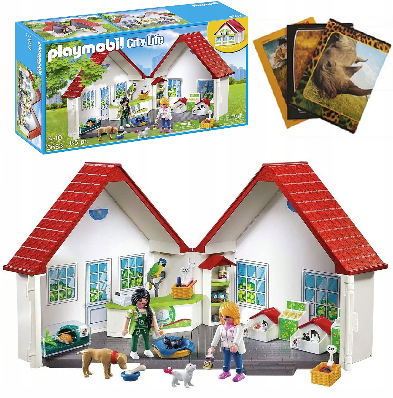 

Playmobil 5633 Zestaw W Walizce Sklep Zoologiczny