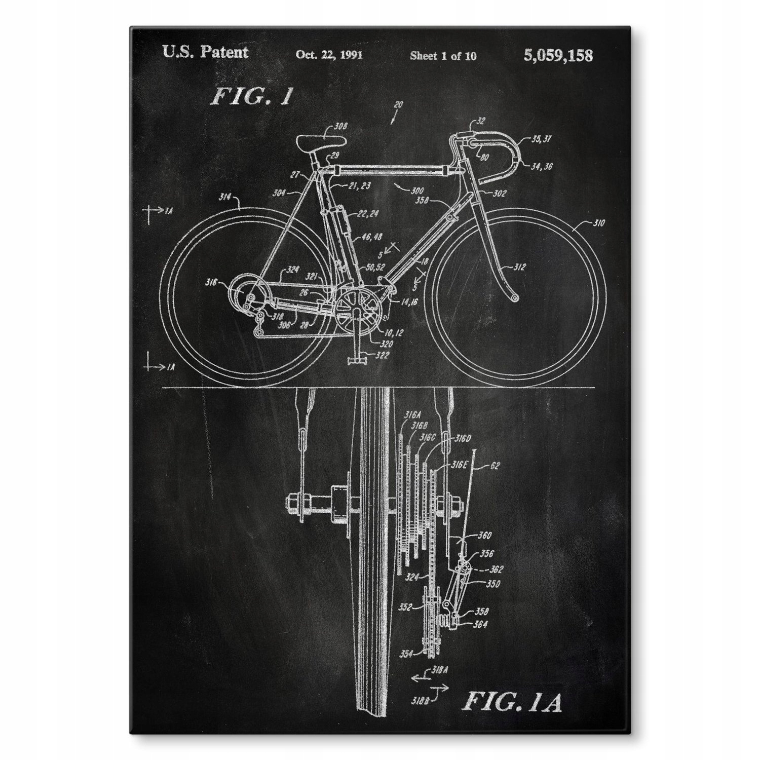 Kovový plakát Kolo Kolařovka S