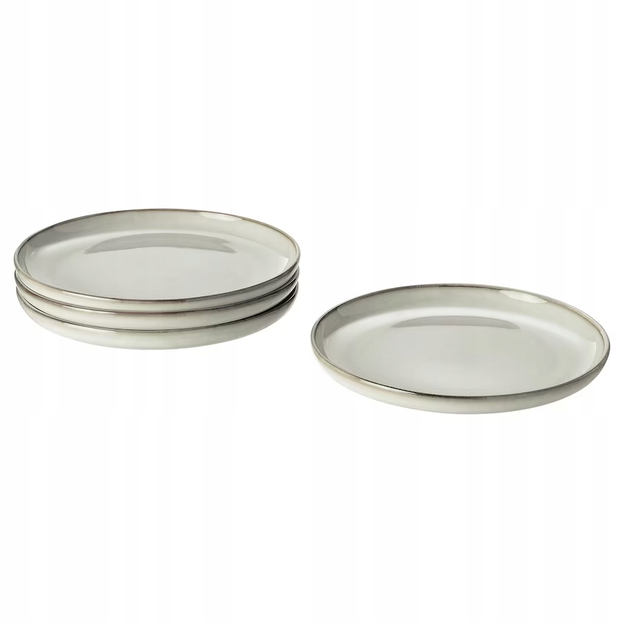 

Ikea Gladelig Talerzyk szary 20 cm 4szt