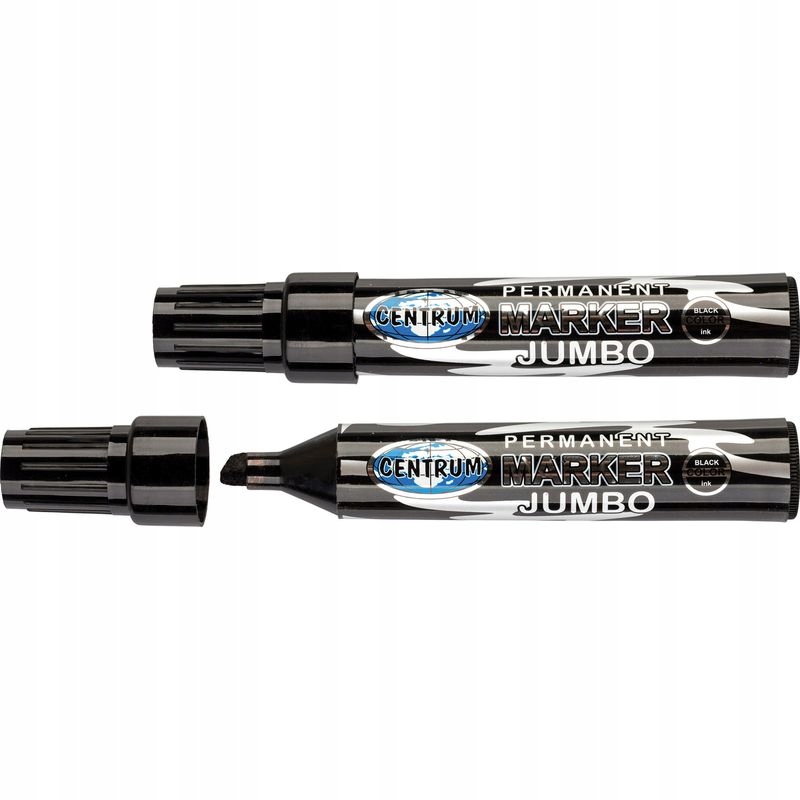 

Marker Centrum Permanentny Jumbo Czarny Ścięta Koń