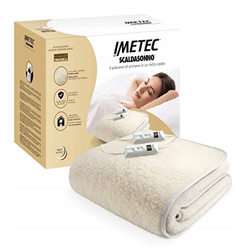 Koc elektryczny Imetec Scaldasonno R1408 150x160cm beże i brązy