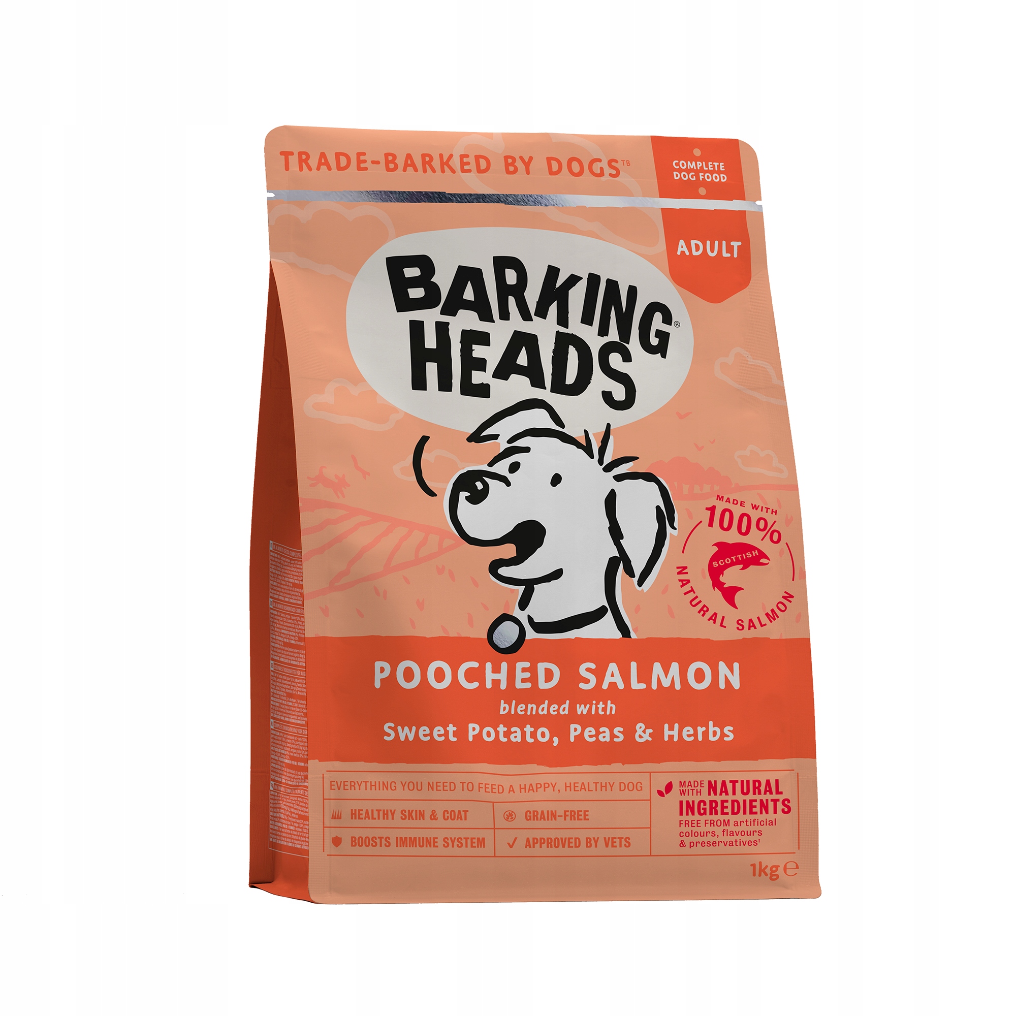 Barking Heads losos batáty bylinky 2kg