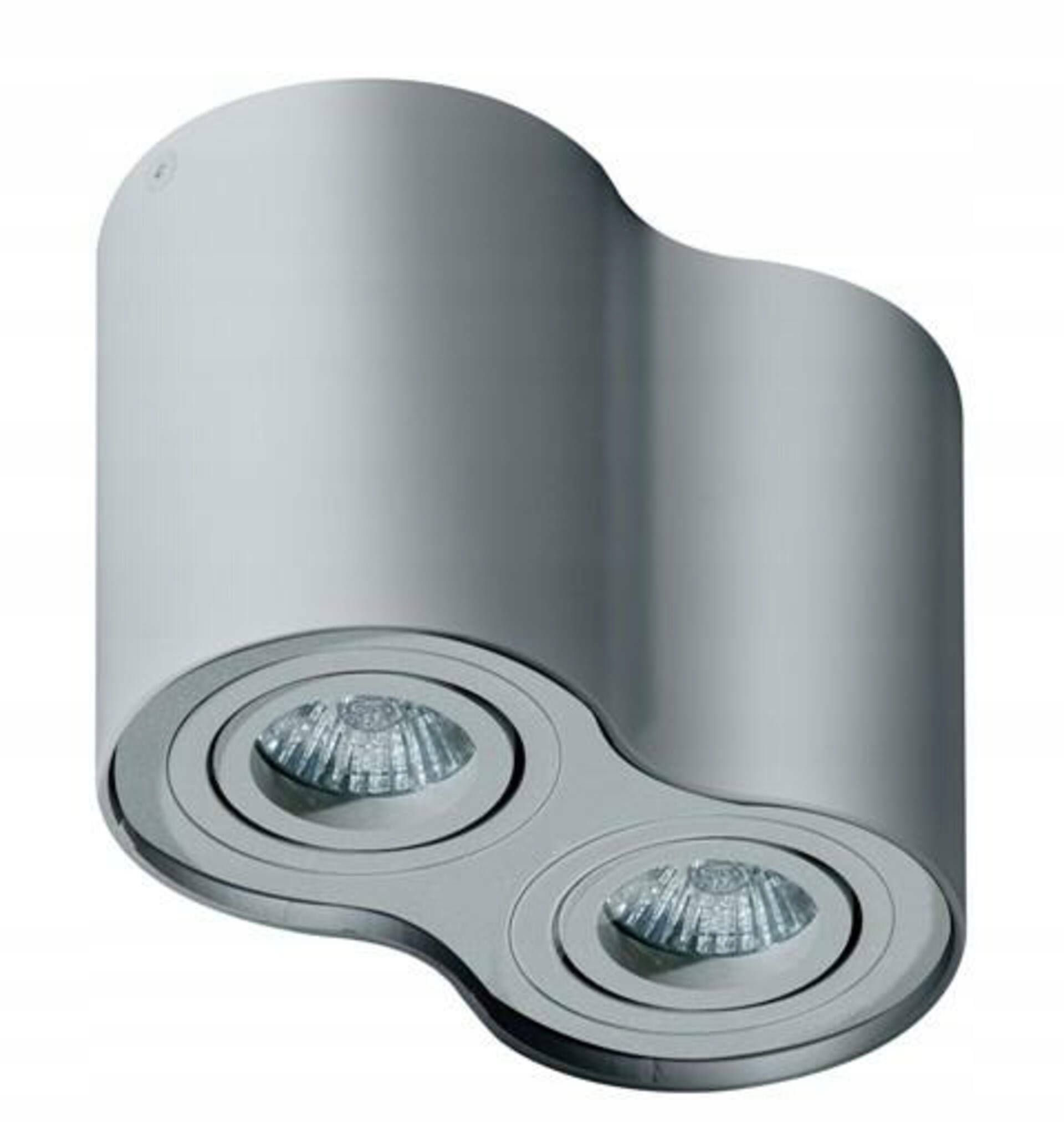Stropné bodové prisadené svietidlo AZzardo Bross 2 bright grey AZ1787 GU10 2