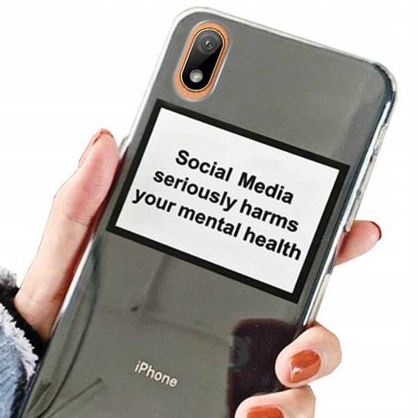 

Etui do Huawei Y5 2019 case modne Social + szkło