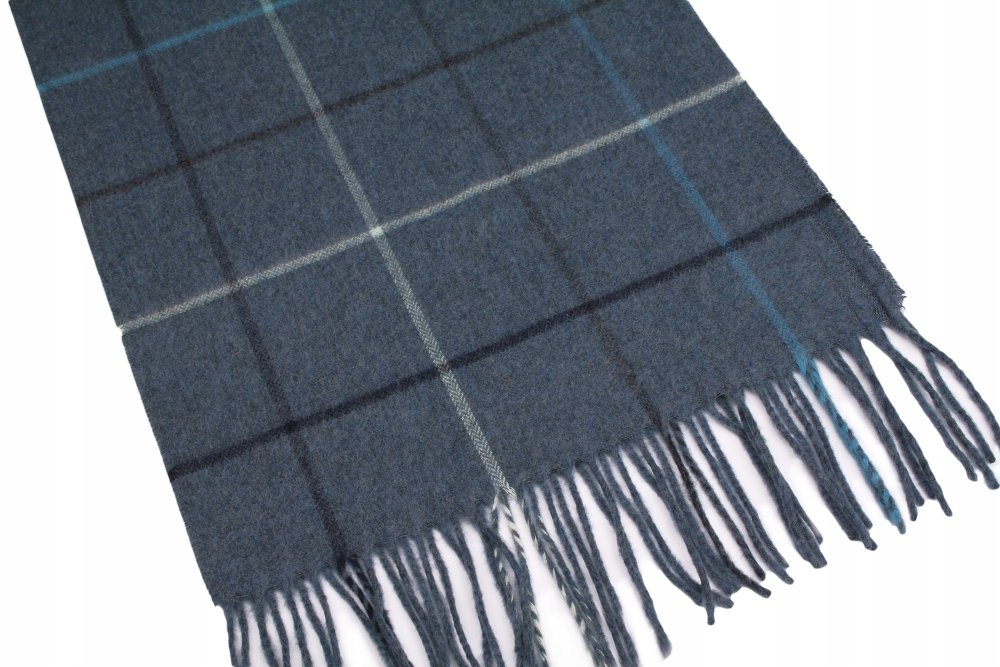 Niebieski Miękki Szalik V.Fraas Cashmink Marka inna