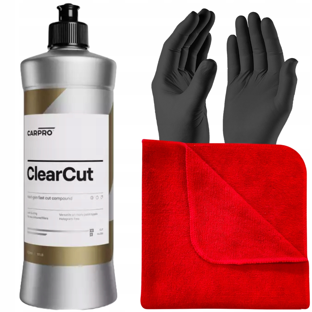 CarPro ClearCUT режущая полировальная паста 500 мл