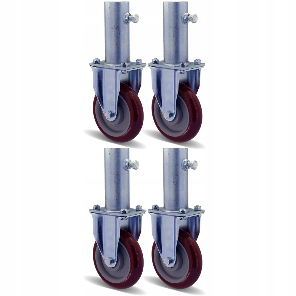 4x8PPPUB125K2 Kolo fi125 varšavské lešení vozík regál komplet 4ks