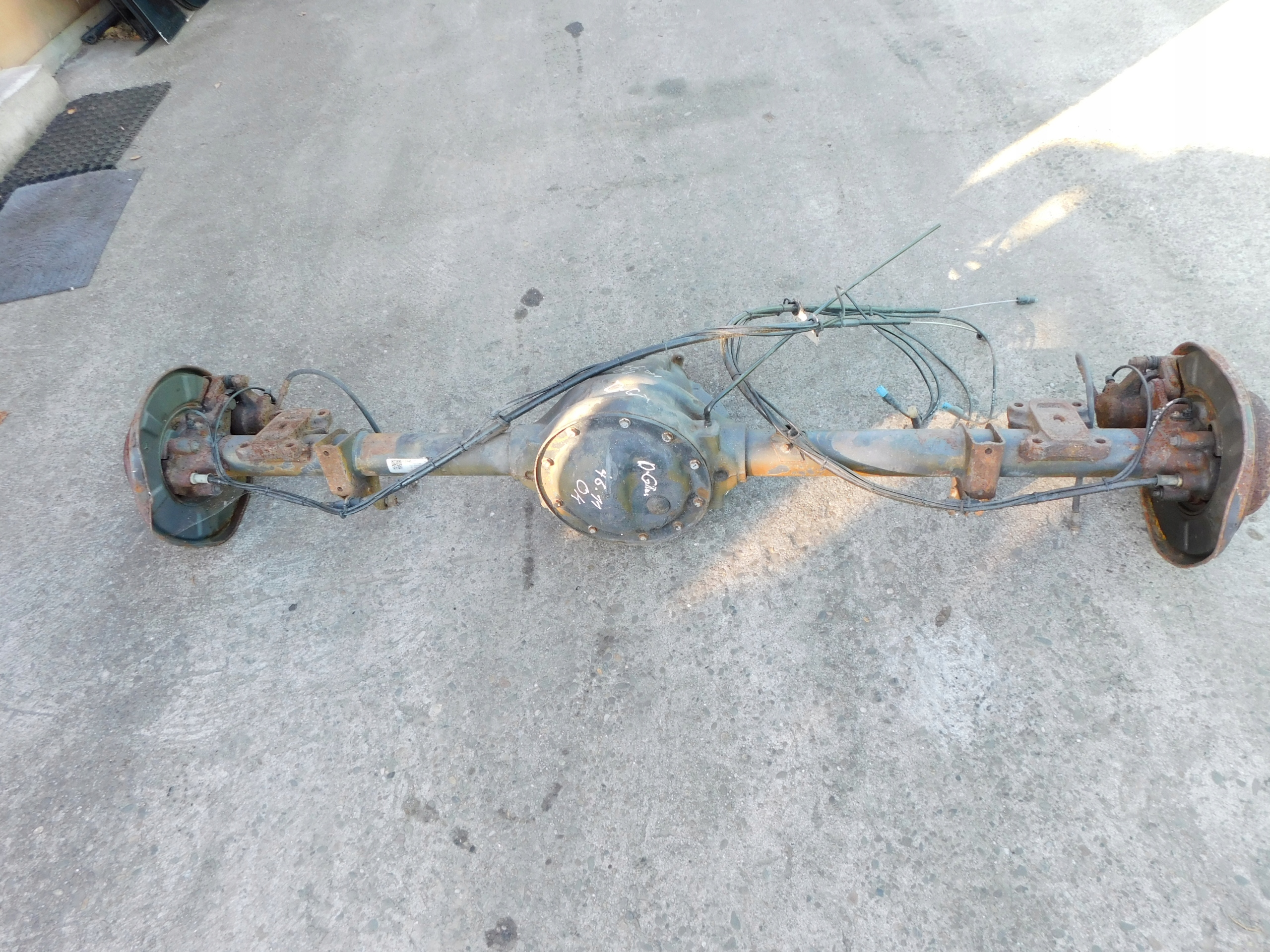 Sprinter 906 VW Crafter diff differential rear part 46:11 DUZA GLOWA A9063506700 BDB