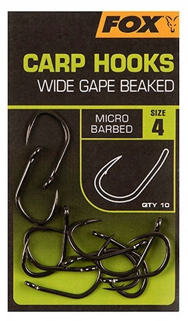 haczyki Fox Stiff Rig Beaked rozmiar 4 10sztuk