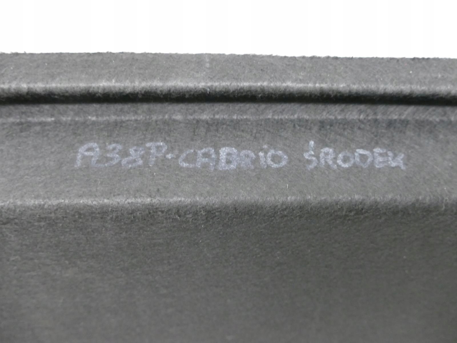AUDI A3 8P CABRIO mats boot KABRIO POJEMNIKA roofs