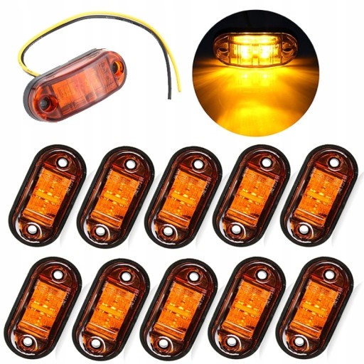 10X LAMPA OBRYSOWA OBRYSÓWKA DIODOWA LED OBRYSÓWKI Typ samochodu 4x4/SUV