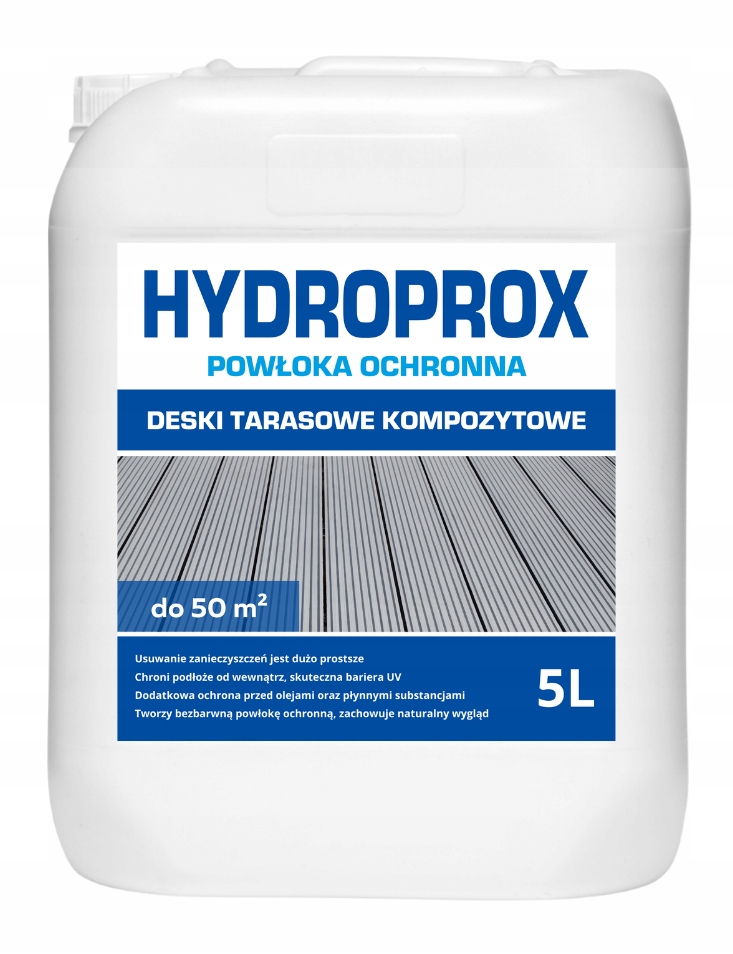 Hydroprox Powłoka Ochronna Deski Tarasowe Kompozytowe 5L