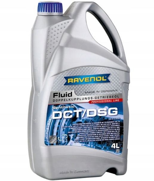 RAVENOL DCT/DSG GETRIEBE FLUID 5L - OLEJ PRZEKŁADNIOWY Numer katalogowy producenta 1212106-004