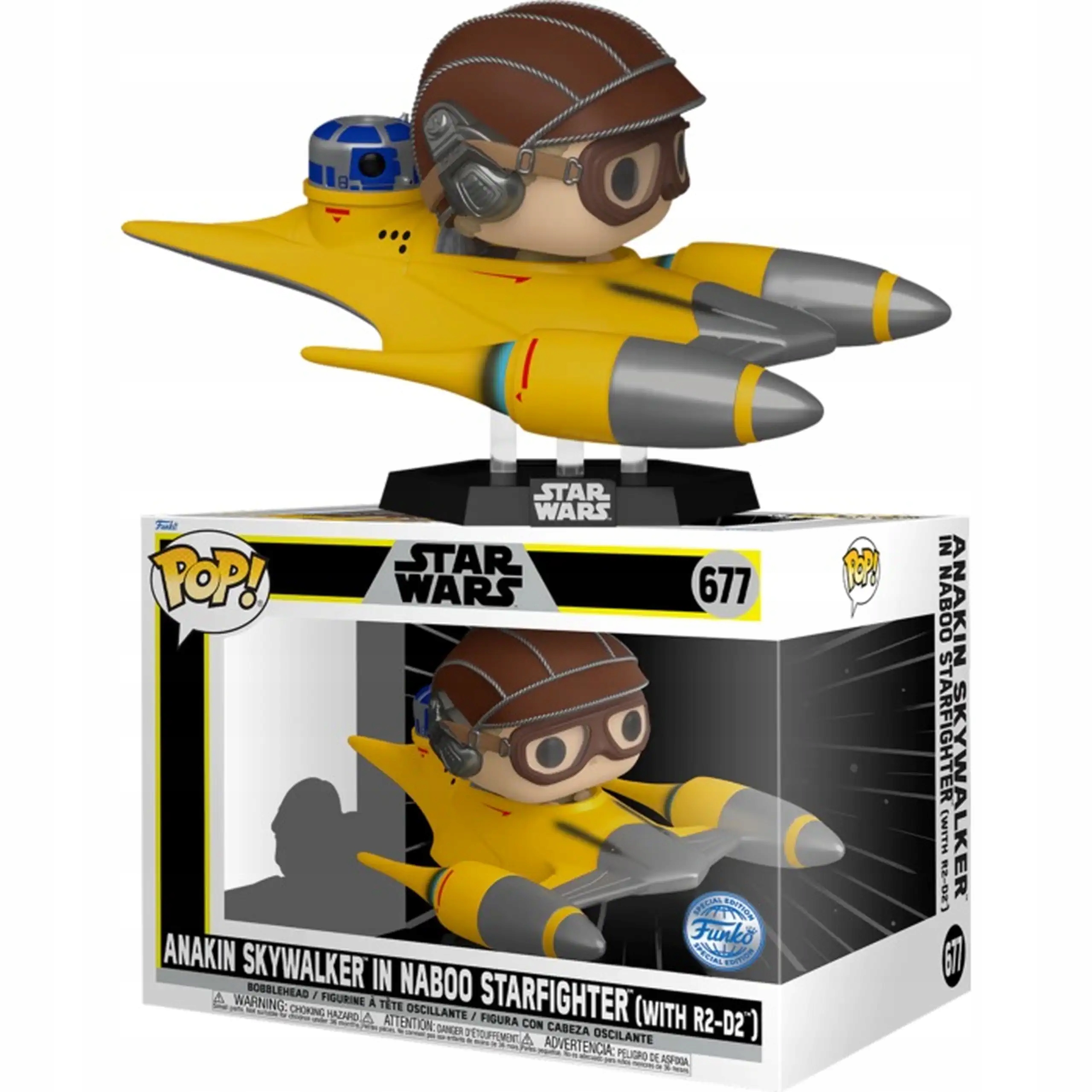 Funko Pop! Rides: Star Wars Anakin Skywalker ve hře Naboo Starfighter (s R)