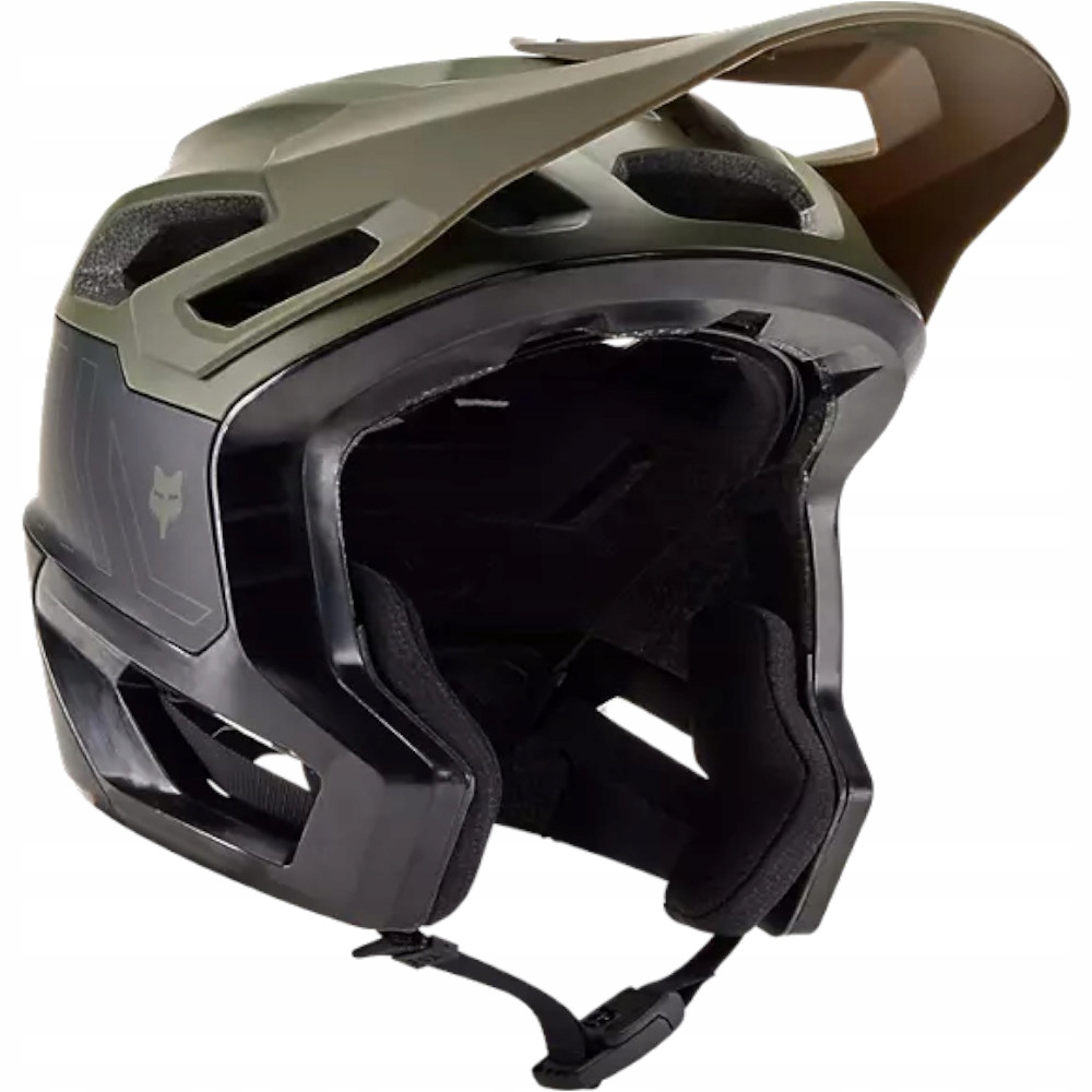 Fox Dropframe Pro Runn Enduro přilba Mips Boa Olivová M (55-59 Cm)