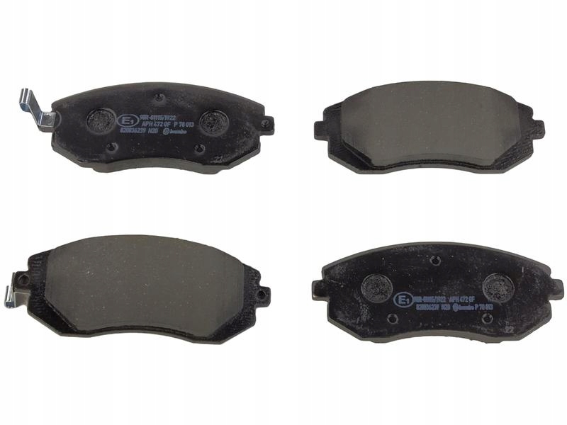BREMBO TARCZE+KLOCKI PRZÓD SUBARU LEGACY V 293MM Strona zabudowy przód