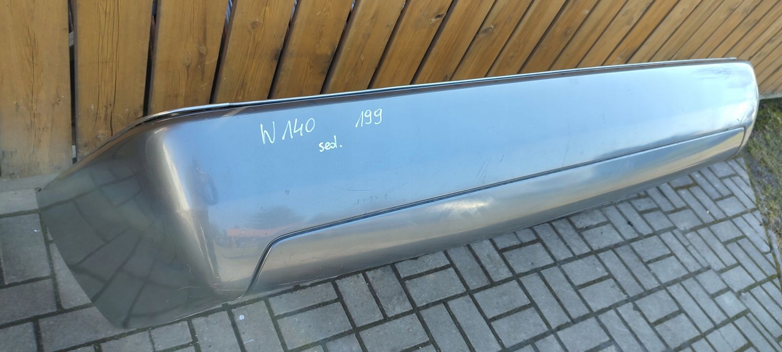 bumper rear part rear Mercedes W140 199