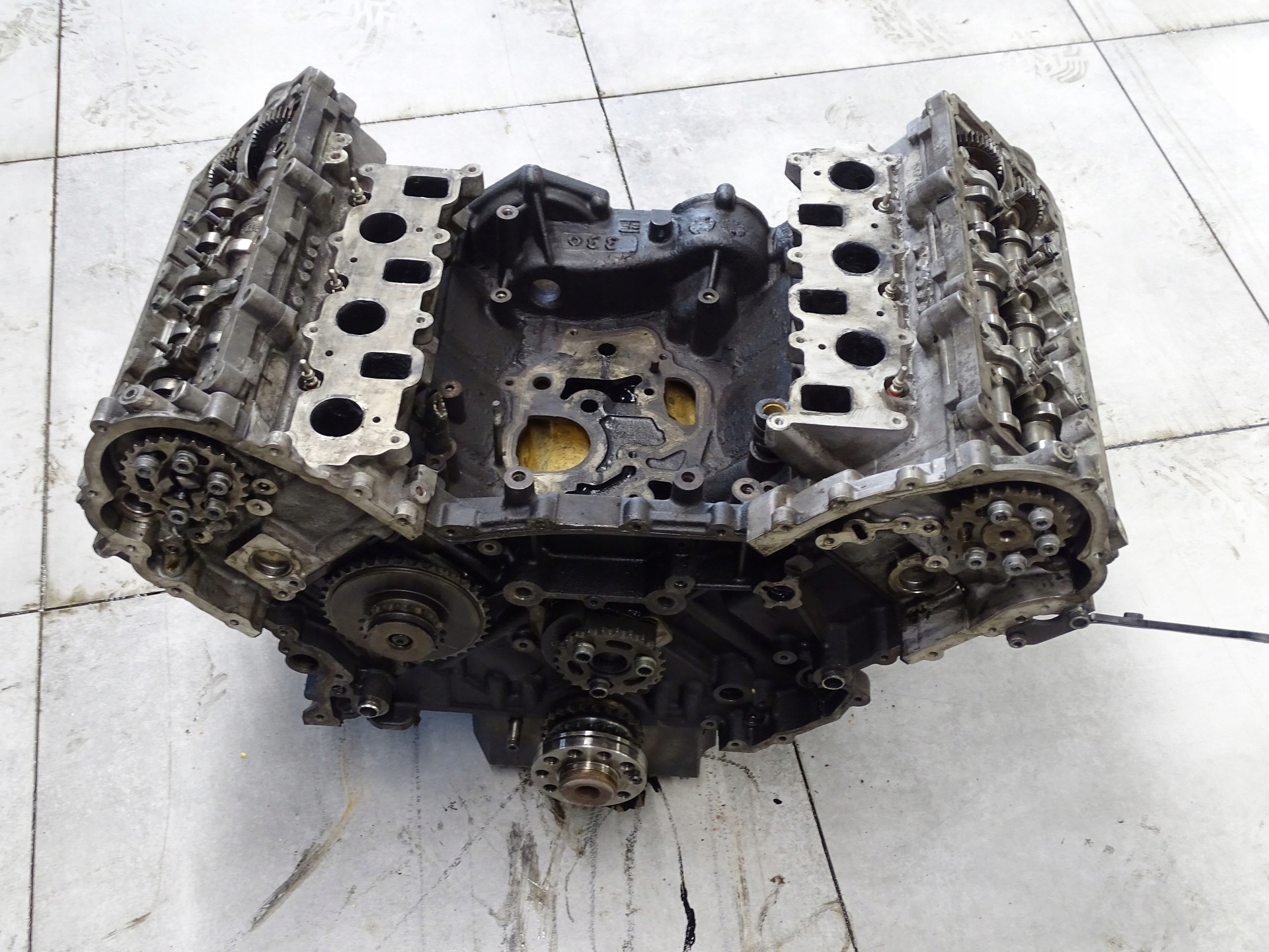 Complet BLOK Moteur GLOWICE DOL AUDI A4 A6 A8 3.0 TDI BMK