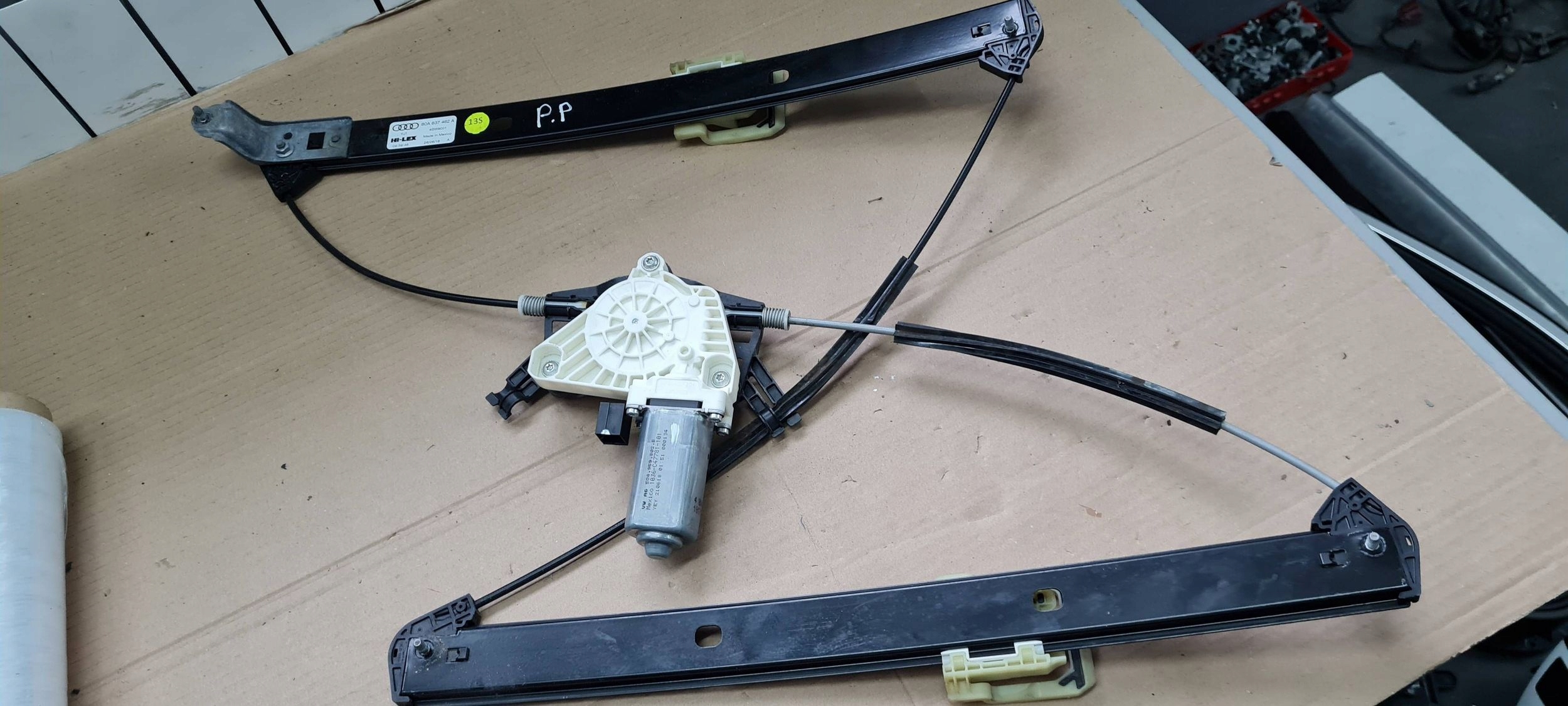 Q5 80A mechanism window regulator right front 80A837462A