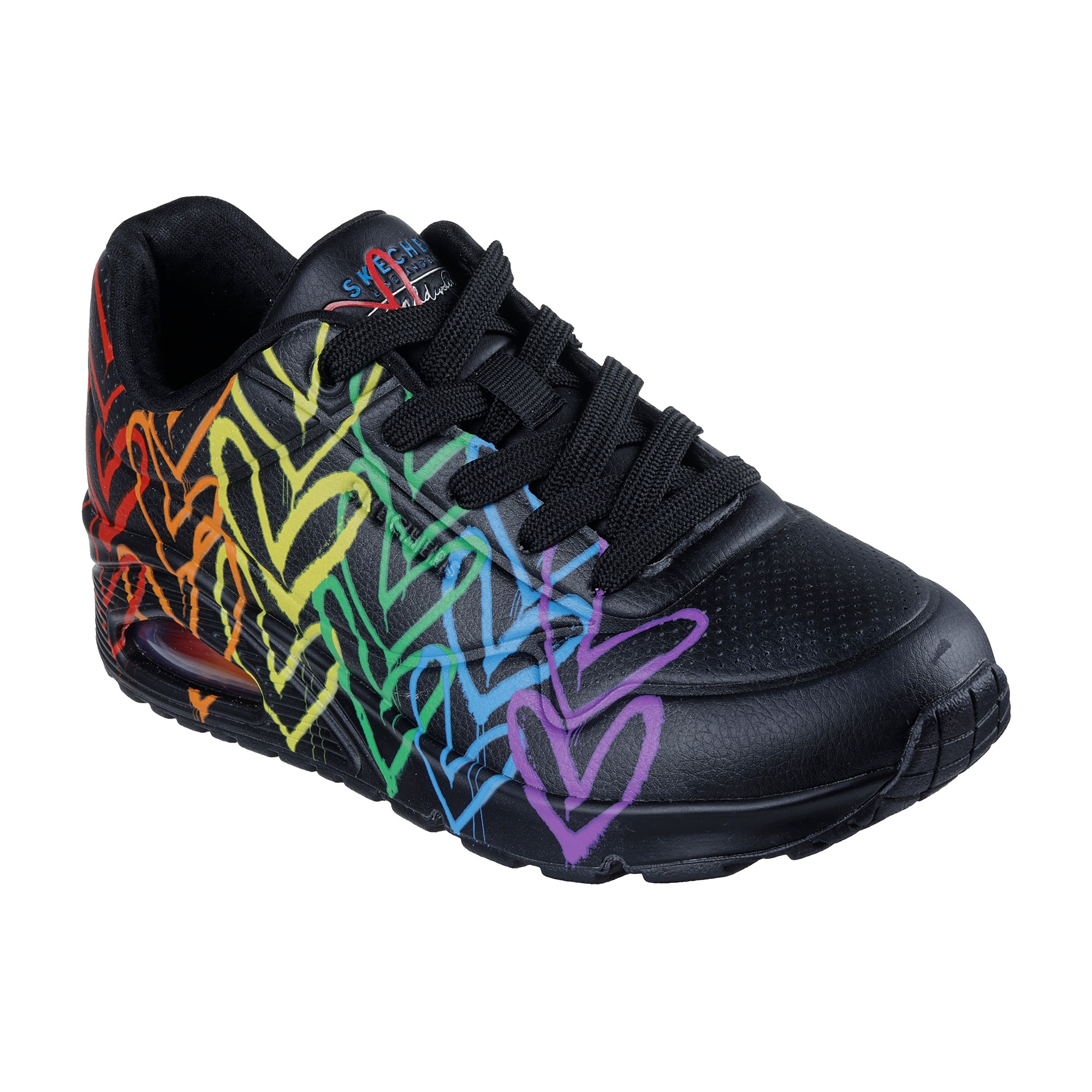 Buty damskie Skechers Uno Full Of Love black