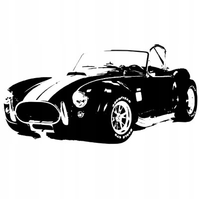 Naklejka na ścianę samochód Ac Cobra Auto 13