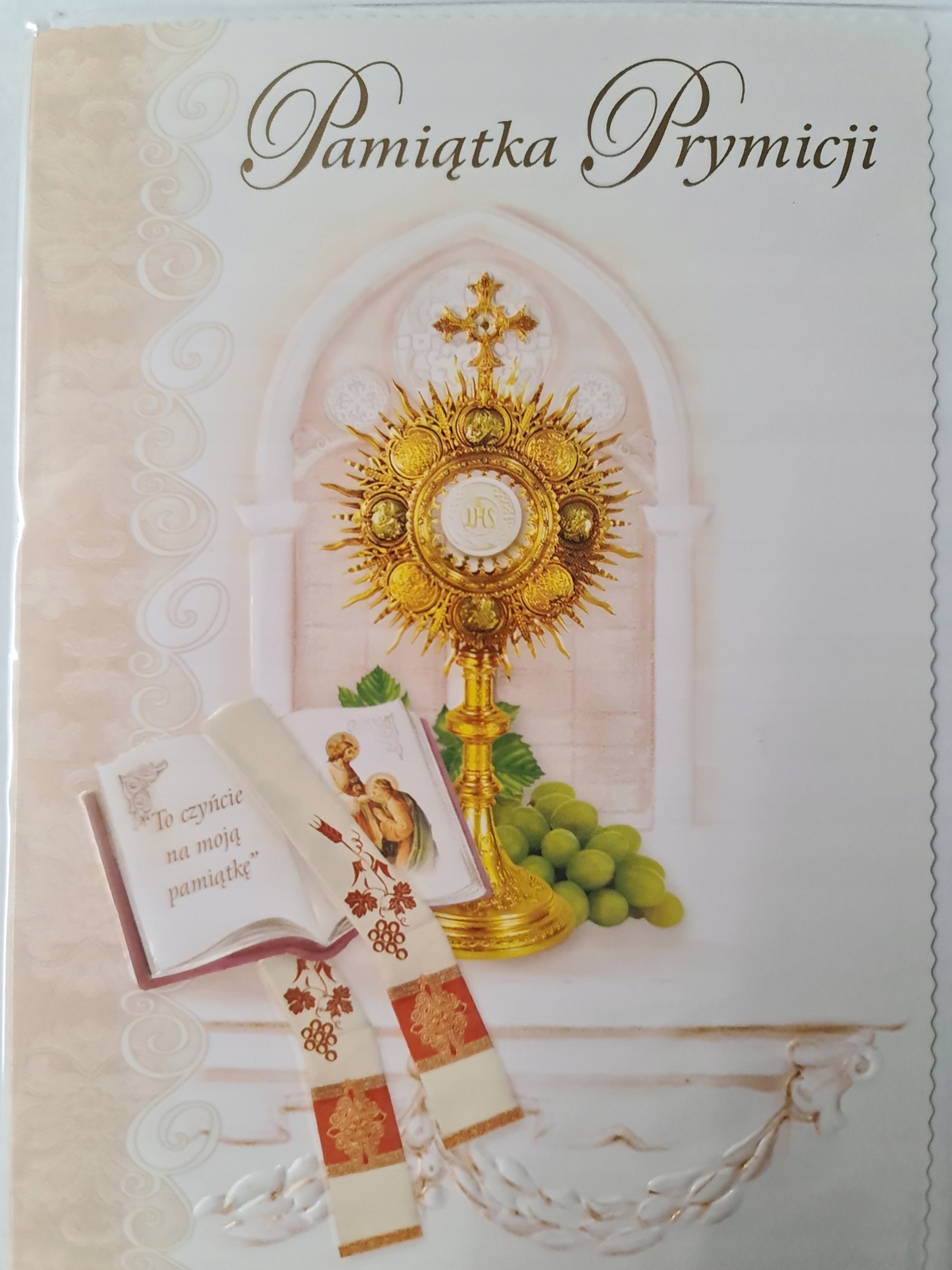 

kartki z okazji Prymicji, Święceń Kapłańskich