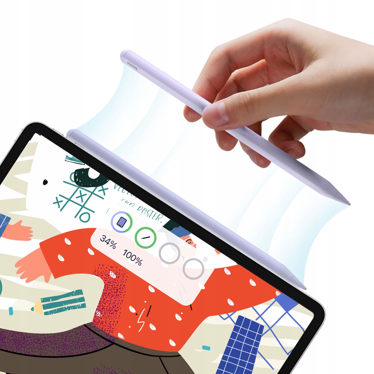 BASEUS RYSIK PENCIL DO APPLE IPAD AIR / PRO STYLUS Marka Baseus