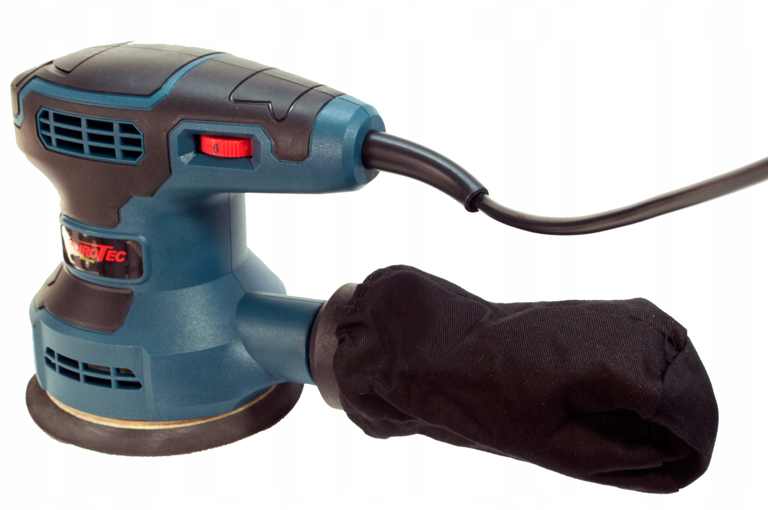 SZLIFIERKA OSCYLACYJNA MIMOŚRODOWA 1350W REGULACJA + 10 x PAPIER ŚCIERNY Marka Eurotec