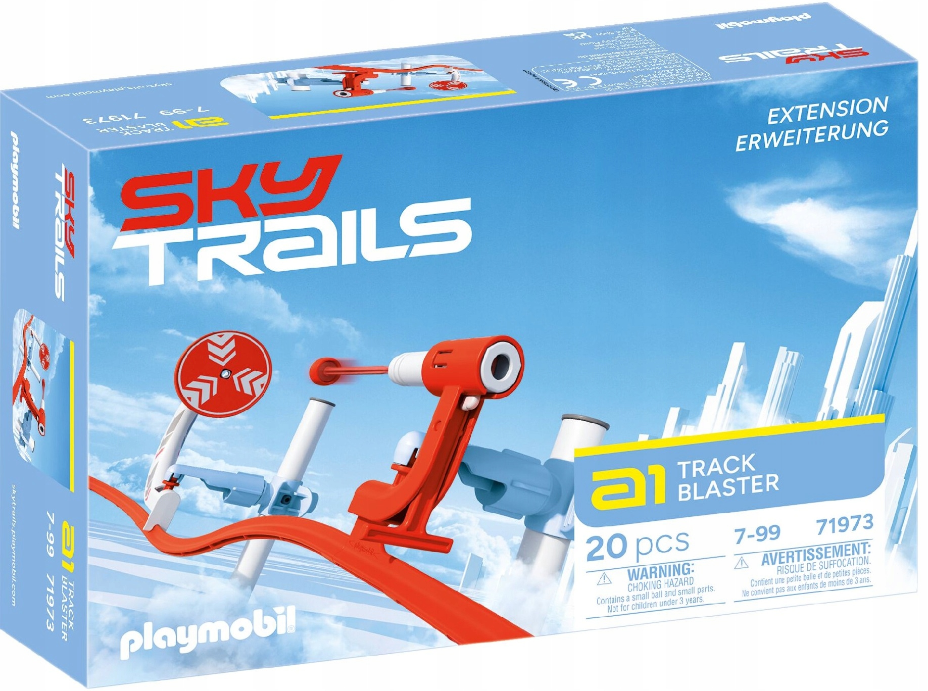 PLAYMOBIL 71973 Sky Trails Dodatek Track Blaster