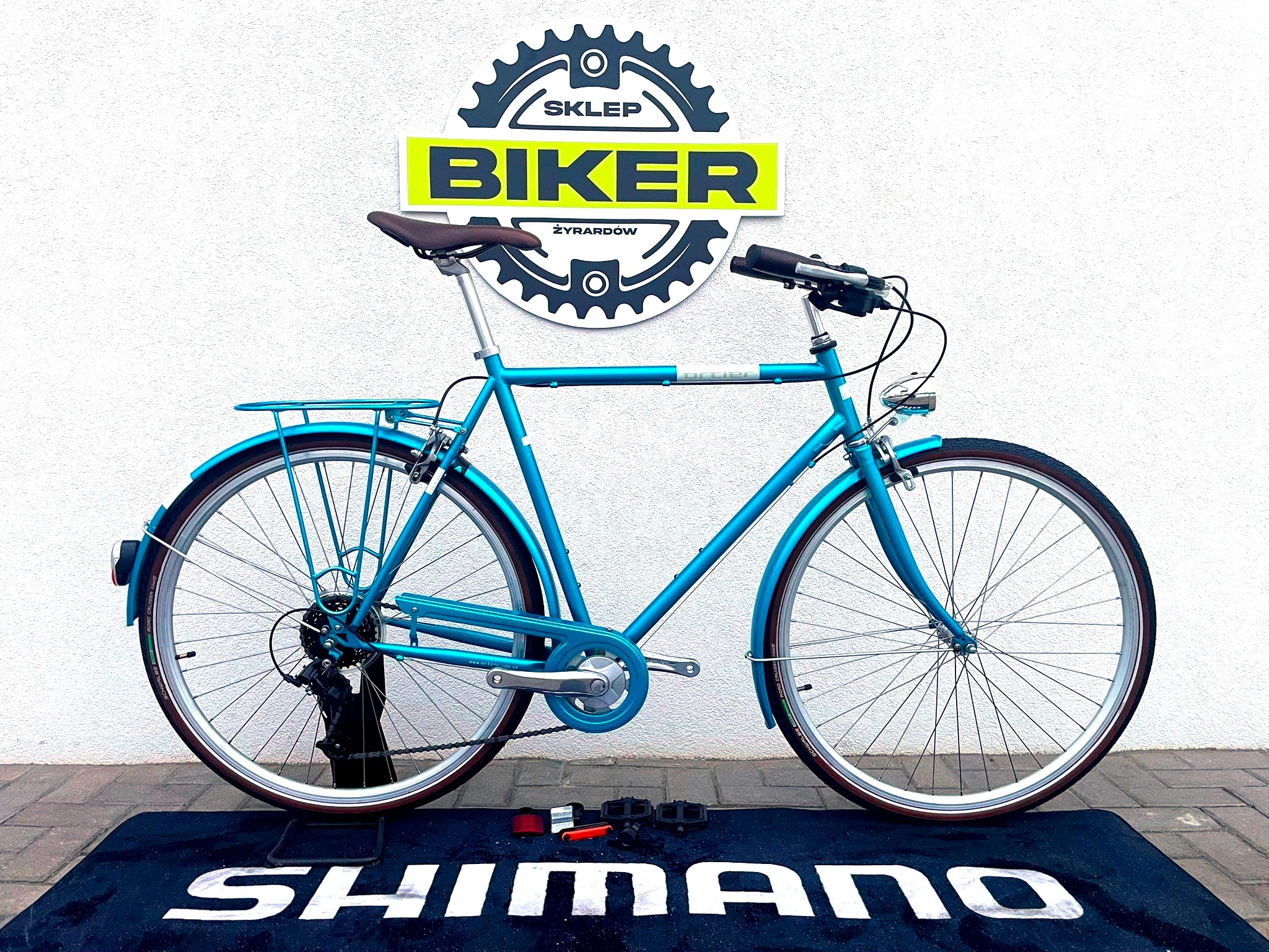 Rower Miejski Ortler Svenja 28" Rama 60cm Stylowy Retro MicroShift 8s