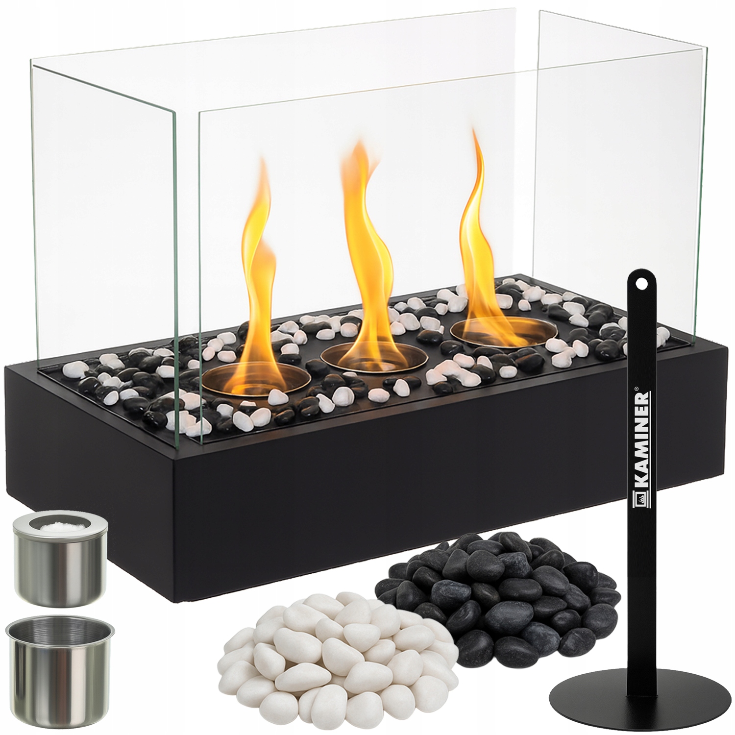 Volně stojící biokrb do domu, bezkouřový biokrb na bioetanol kamínky