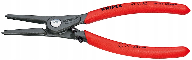 Kleště na kroužky 180 mm (49 31 A2) Knipex