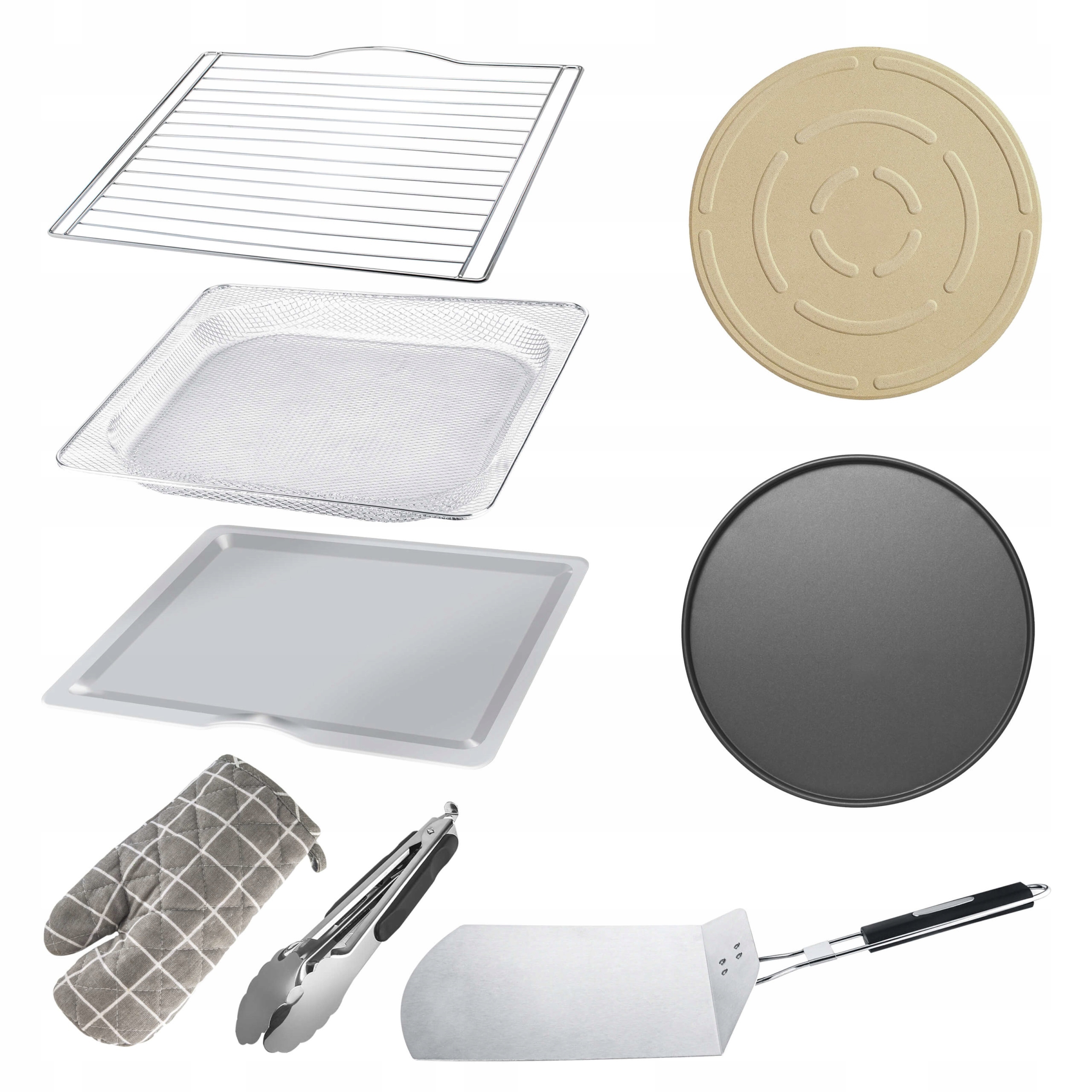 MOCNY PIEC PIECYK DO PIZZY CHLEBA PIEKARNIK 2000W 400°C KAMIEŃ PIZZALIANO Model TT-PO12 BLACK