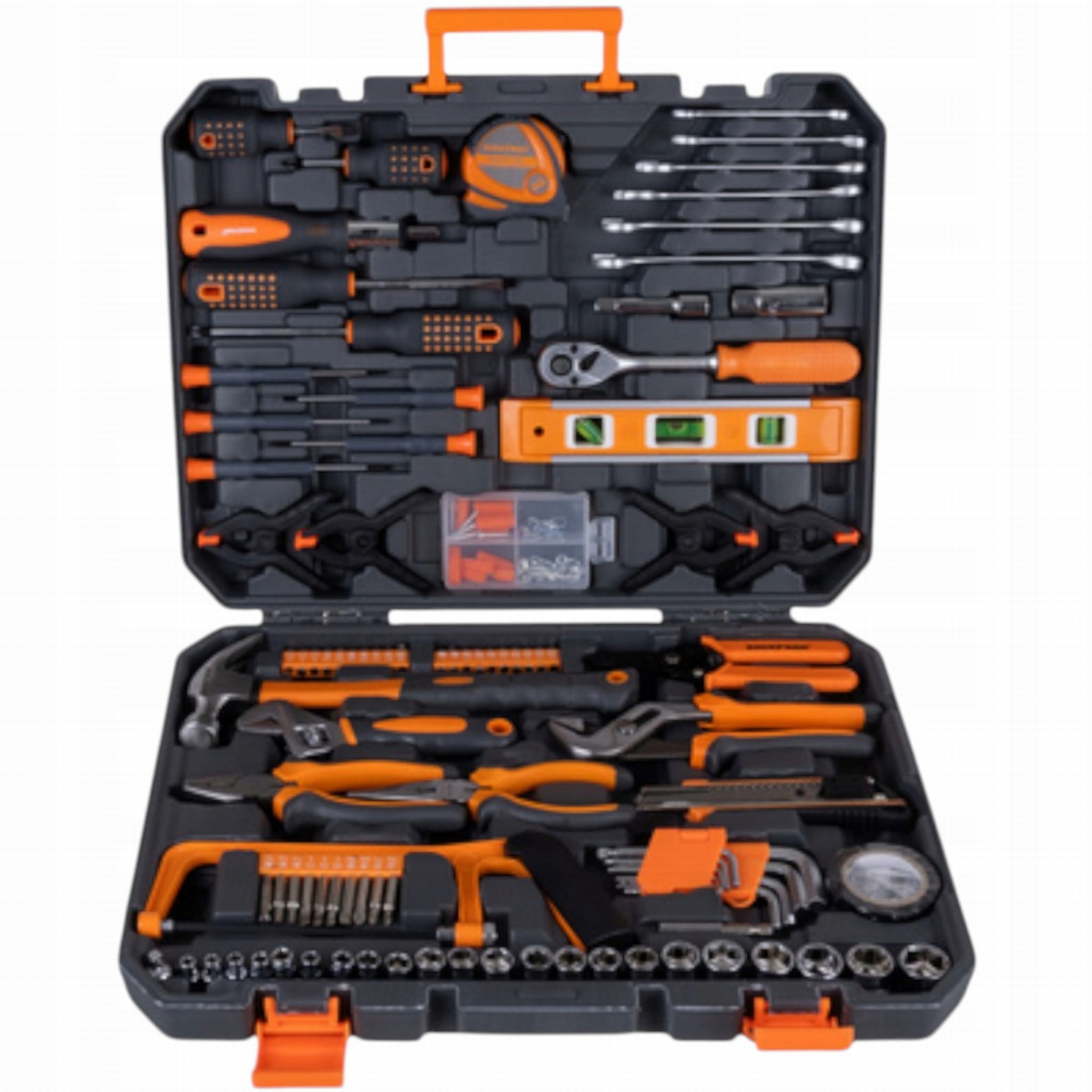 Sada Náradia 168 ks Nástrčné Kľúče 1/4 3/8 Račne 72T CrV