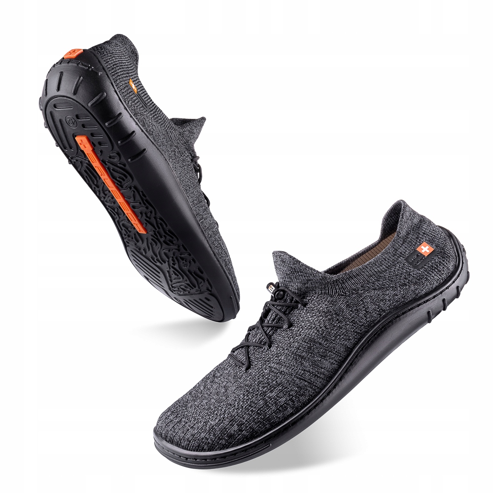 Męskie Buty Brubeck Barefoot Merino Oddychające Zero Drop