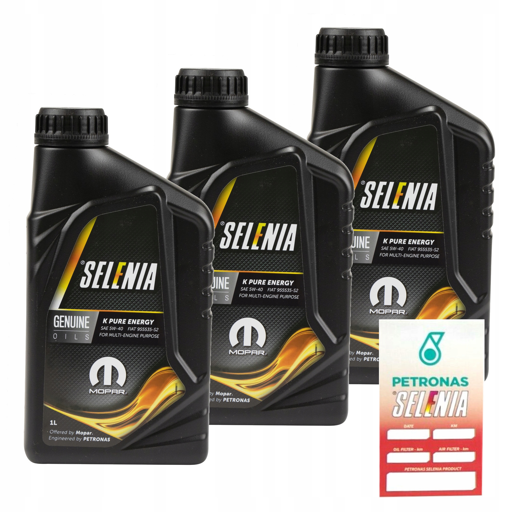 Olej Selenia K Pure Energy 5W40 3 Litry