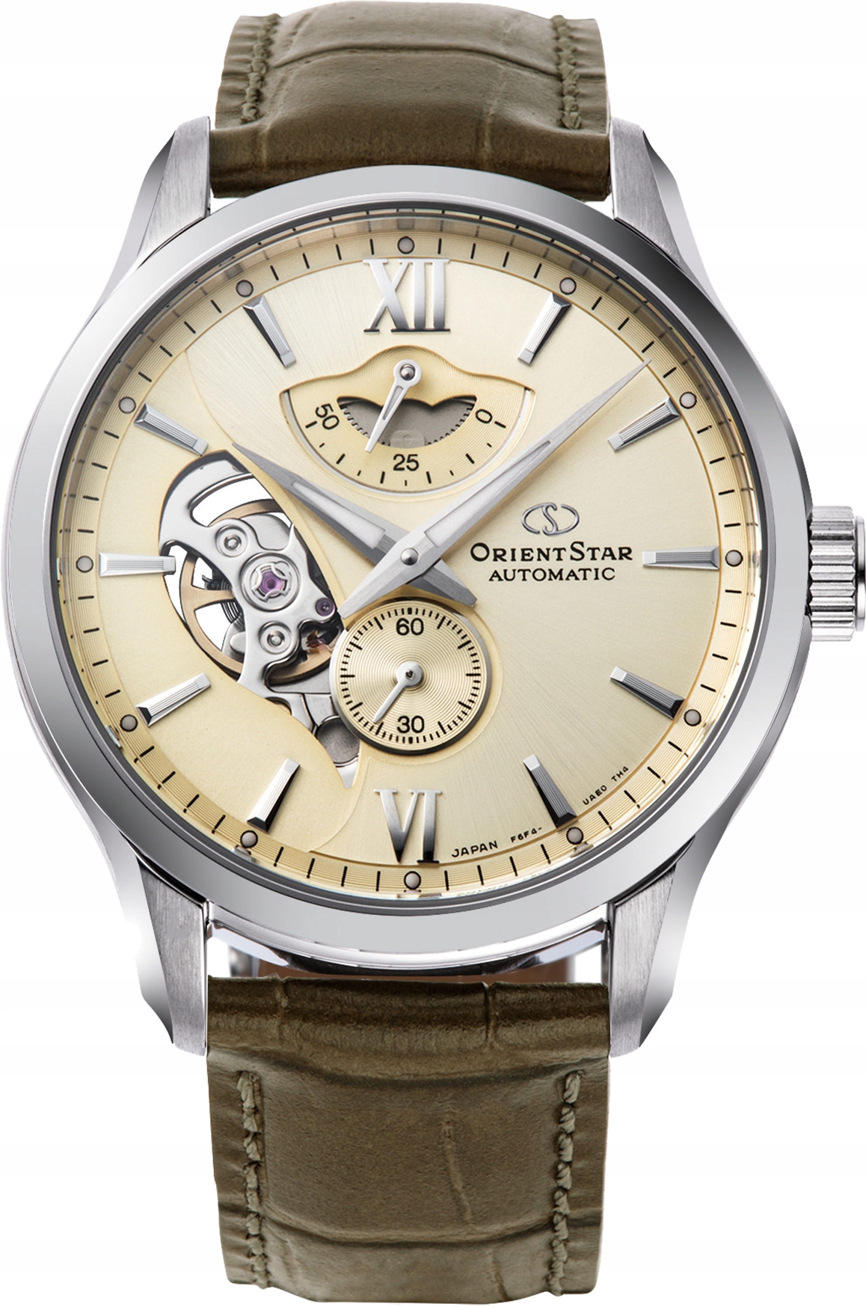 Nové Originální Pánské Hodinky Orient Star RE-AV0B10G00B Layered Skeleton