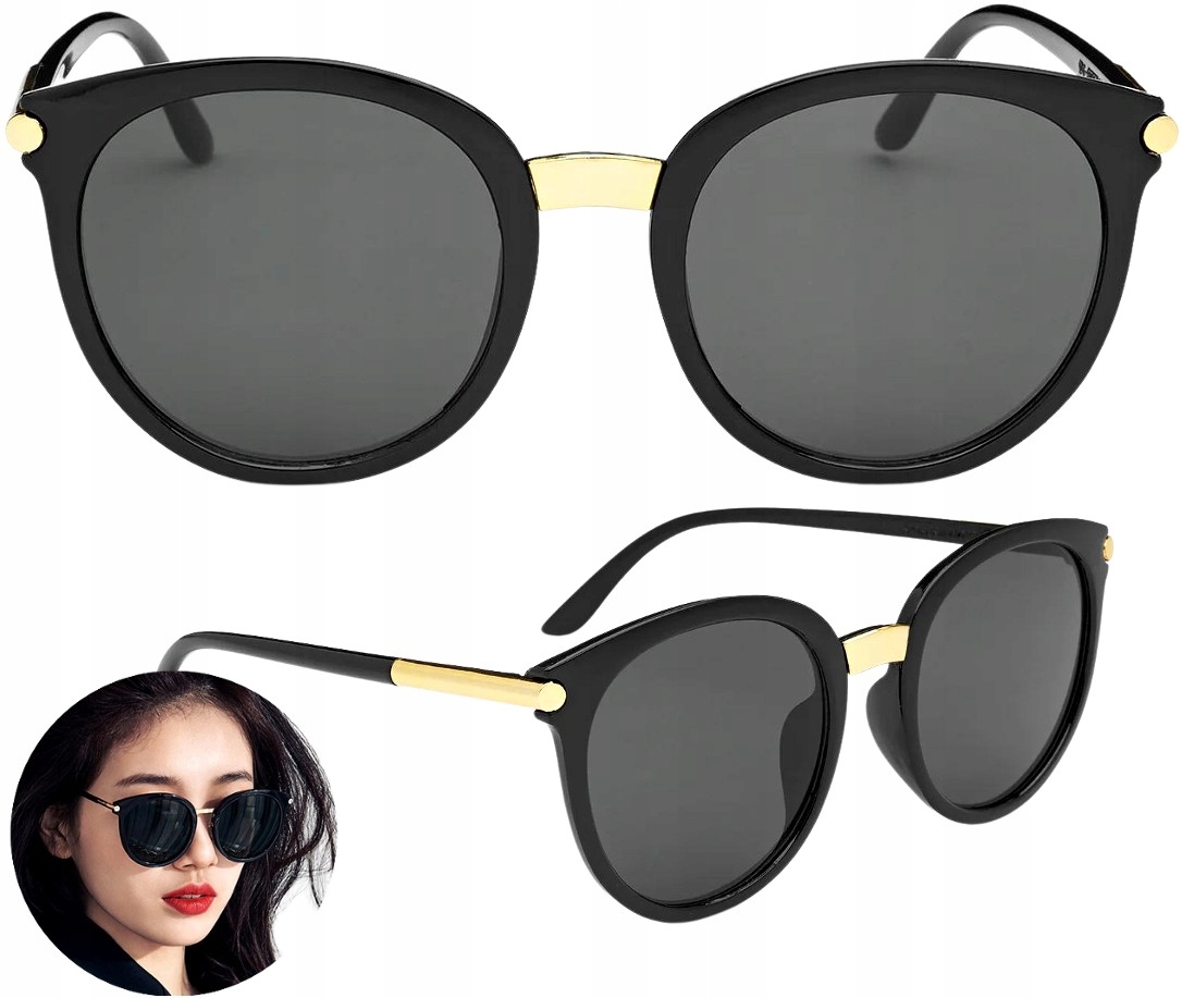 

Okulary muchy kocie damskie cat przeciwsłoneczne