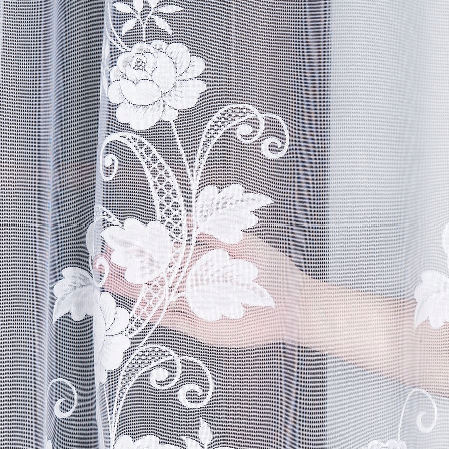 

Firanka żakardowa 023006 z taśmą wys 250x600 biała