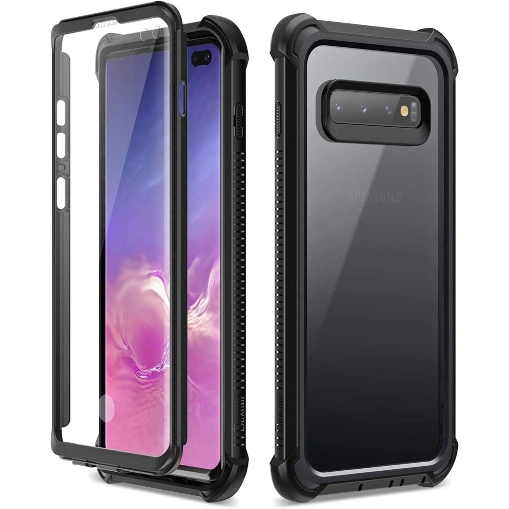 Pouzdro Pancéřové Dexnor pro Samsung Galaxy S10+ Plus, pouzdro s fólií, kompletní ochrana