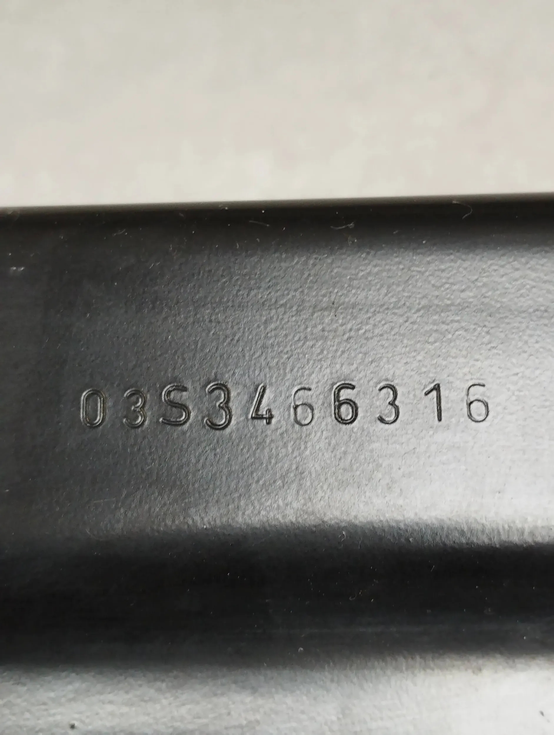 VW Golf VII 7 R bumper support rear part