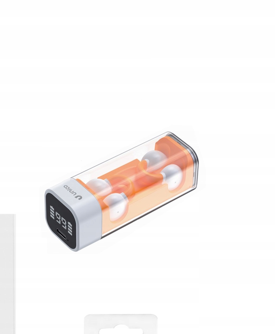 Bezprzewodowe Słuchawki Bluetooth Na Klips Powerbank 200H Sportowe Trening