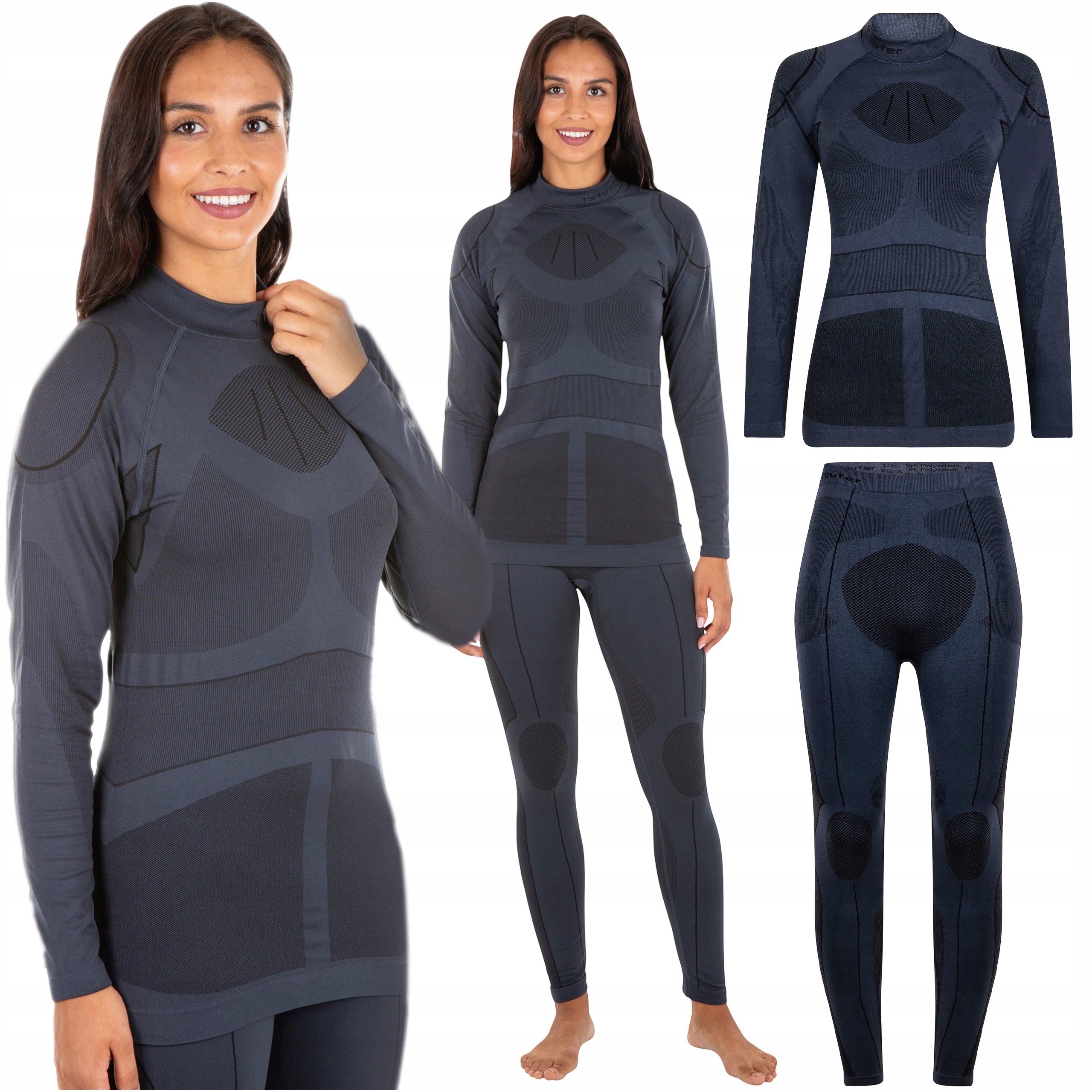 Termoaktivní Spodní Prádlo Pro Dámské Termoaktivní Oblečení Toufer Nylon Vel M/L