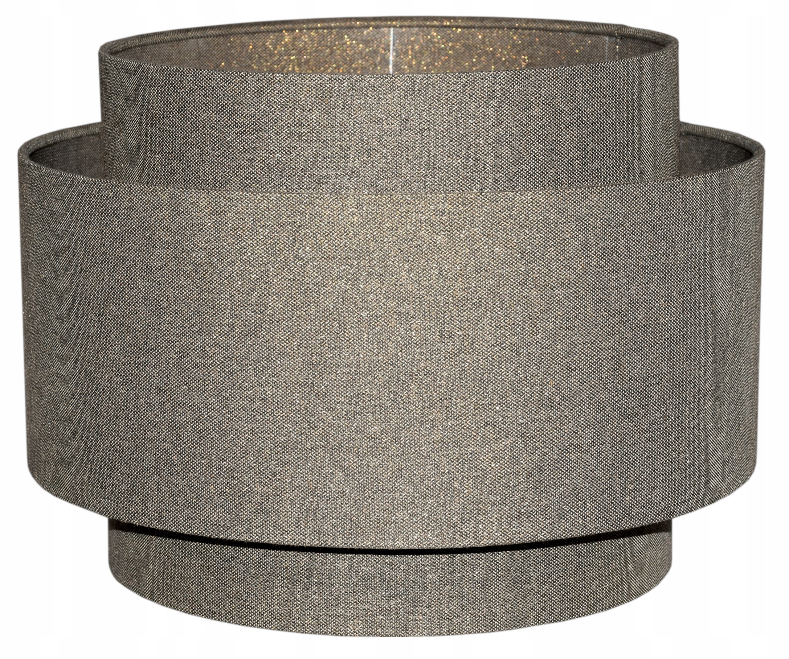 Abažúr pre stojacu stropnú lampu Luster 45/30 cm E27 Staré Zlato Prato