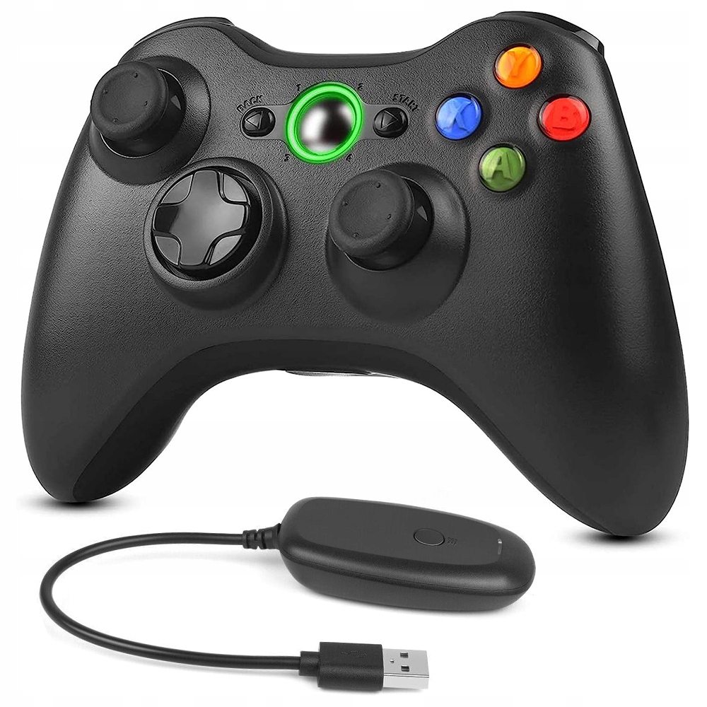 Gamepad Pad Kontroler Do PS3 Pc/ Xbox 360 Podwójna Wibracja+odbiornik