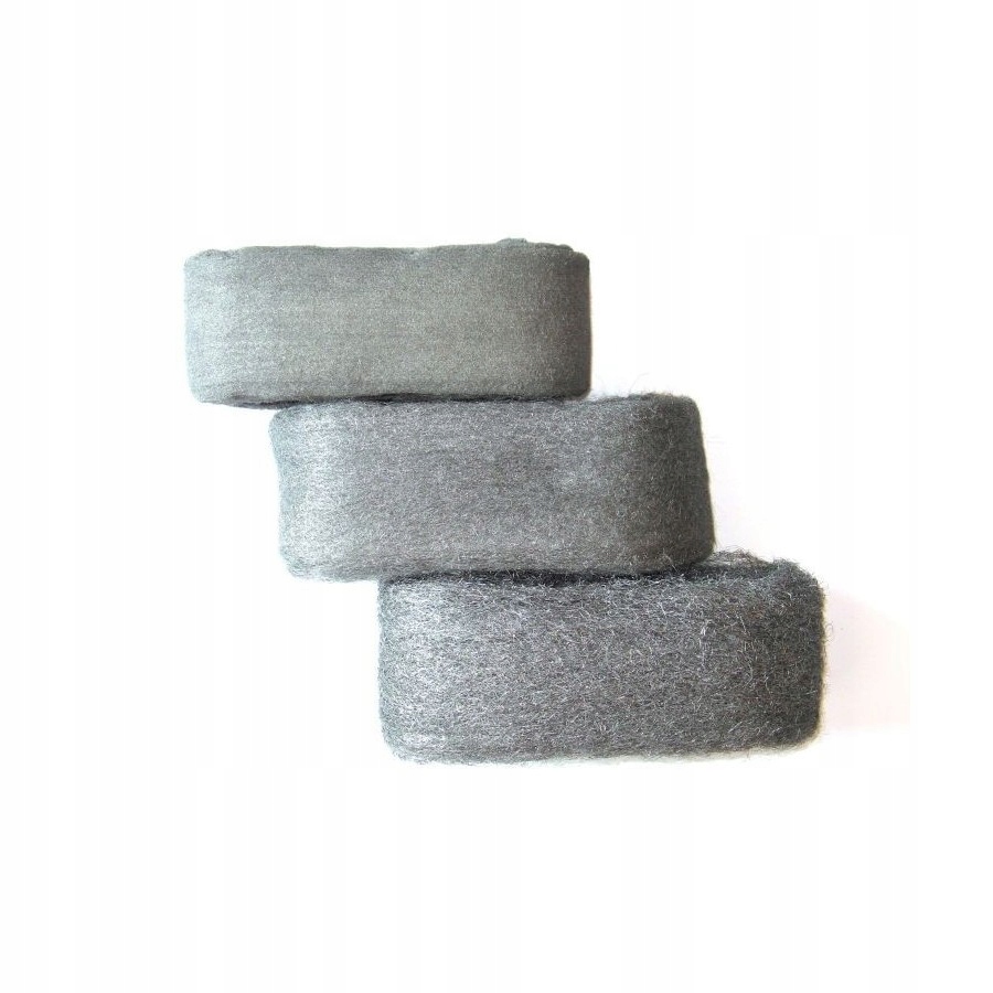 

Wełna stalowa MIX drobna średnia gruba 3X100 g