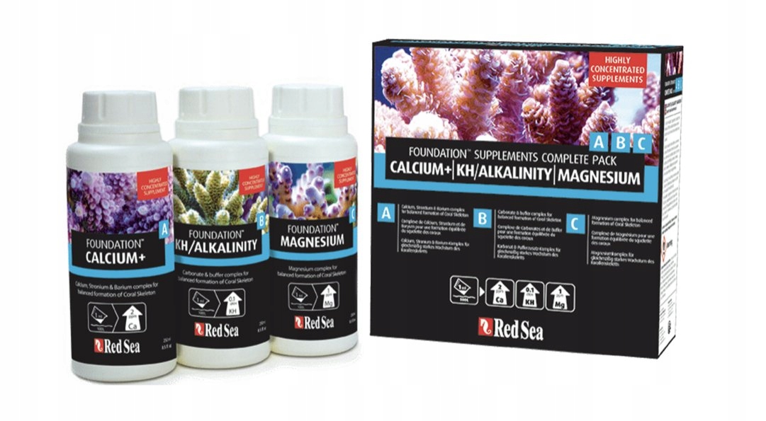 Levně Red Sea Foundation A+b+c 3 x 250 ml startovací balíček