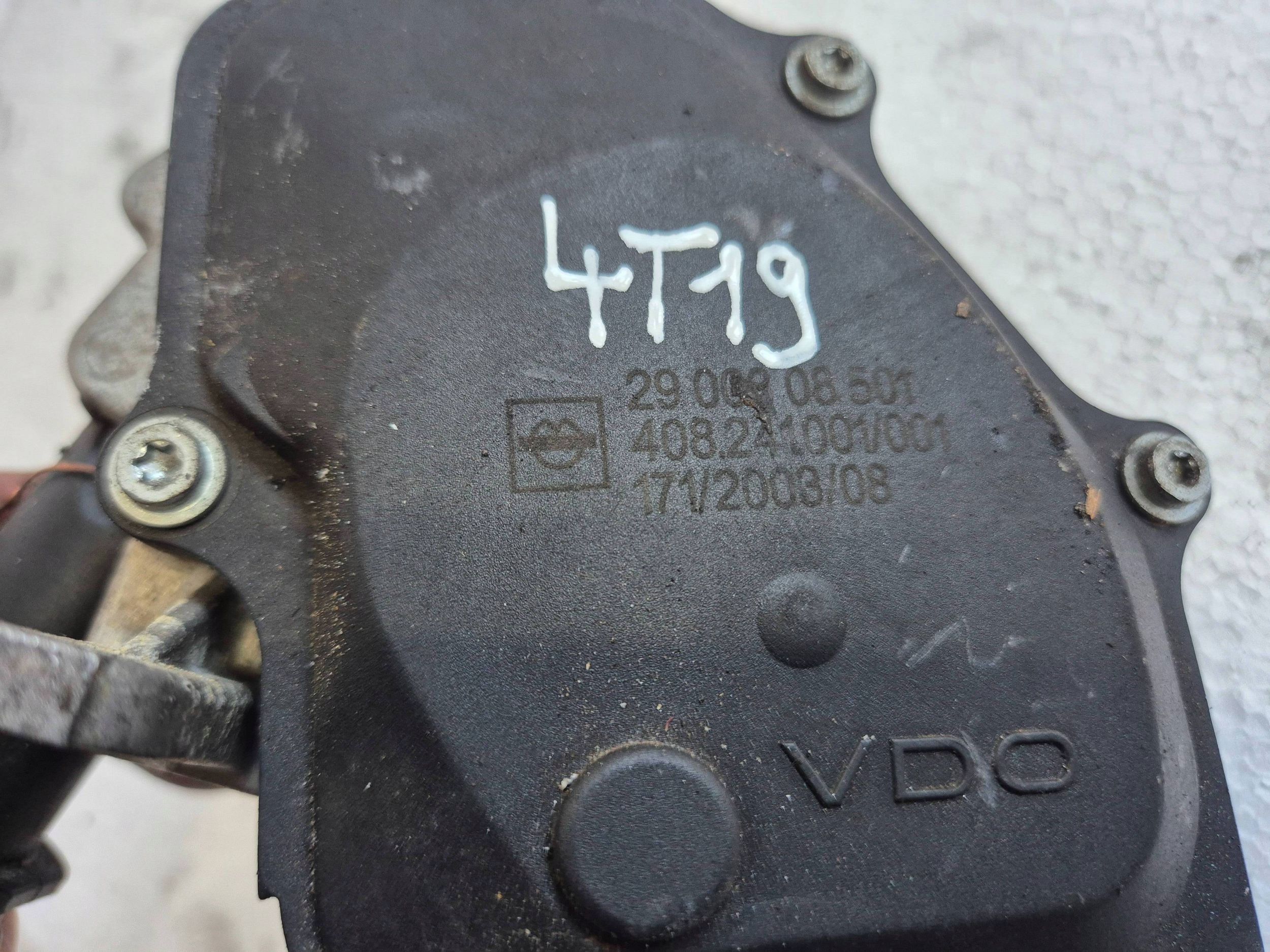 regulator klap 2900008501 Audi A4 B7 2.0 TFSI