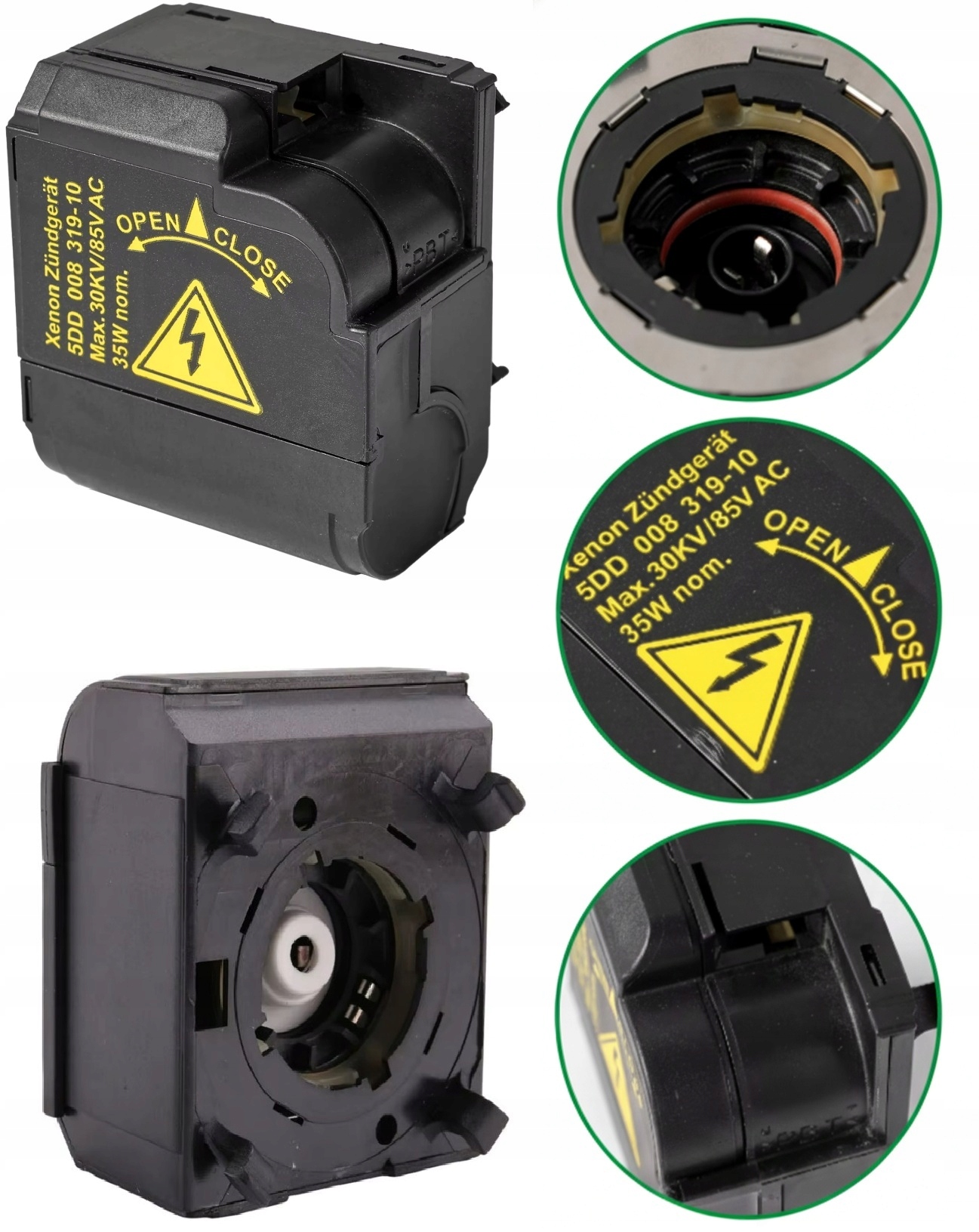 Zapalovač Startér Cívka Xenon Bmw Mercedes Audi Opel D2R D2S 5DD008319-10