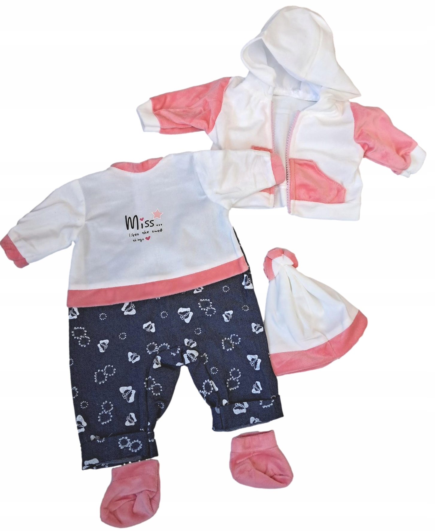 Ubranko dla lalki bobas BABY śpioszki BORN 45 cm Marka Adar